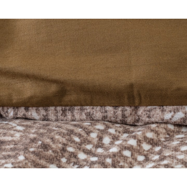 Signature Velvet Cotton Aria Brown 140 x 220