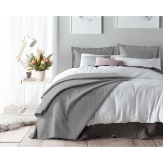 Wayfair Silver 260 x 250 (Päiväpeite + 2 tyynyliinaa)