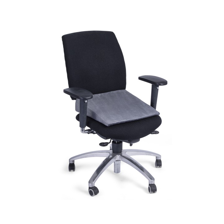 Ergonominen muistivaahto Coccyx-tyyny antrasiitti 40 x 40 x 9/1